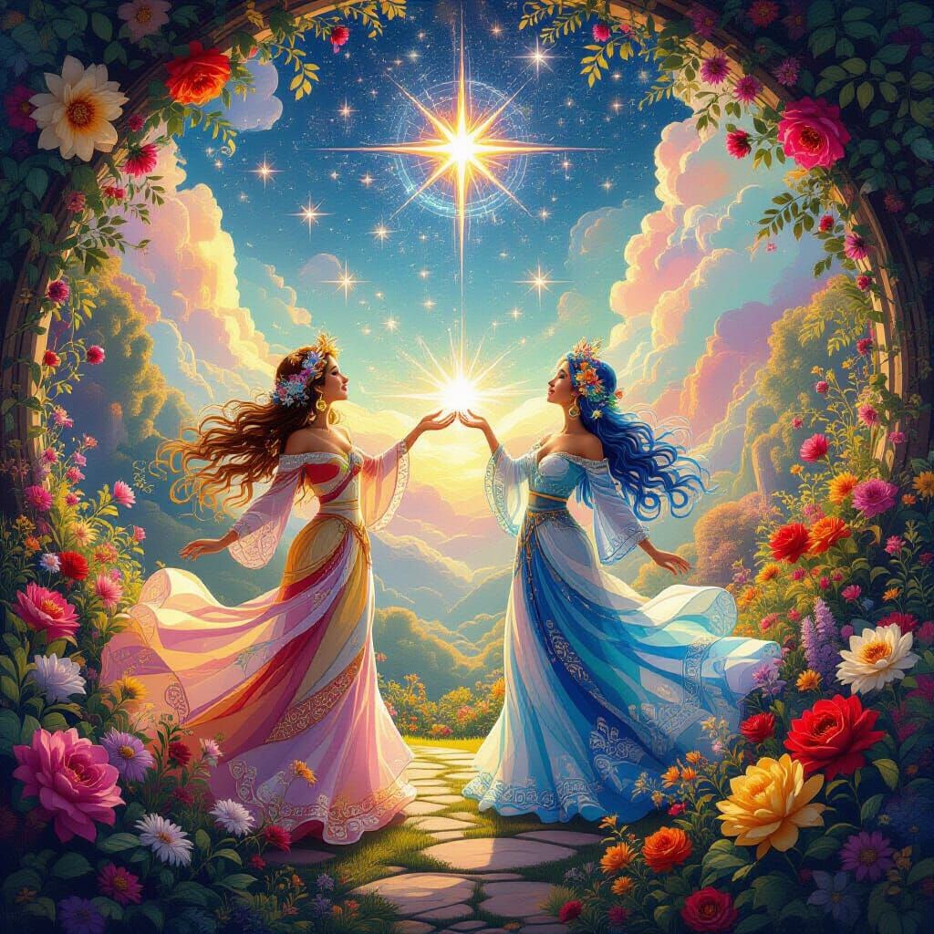 Utopian Astral Realm of Love and Harmony