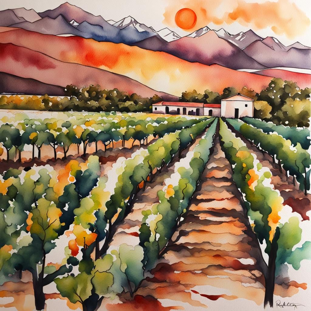 Vineyards of Mendoza,Argentina