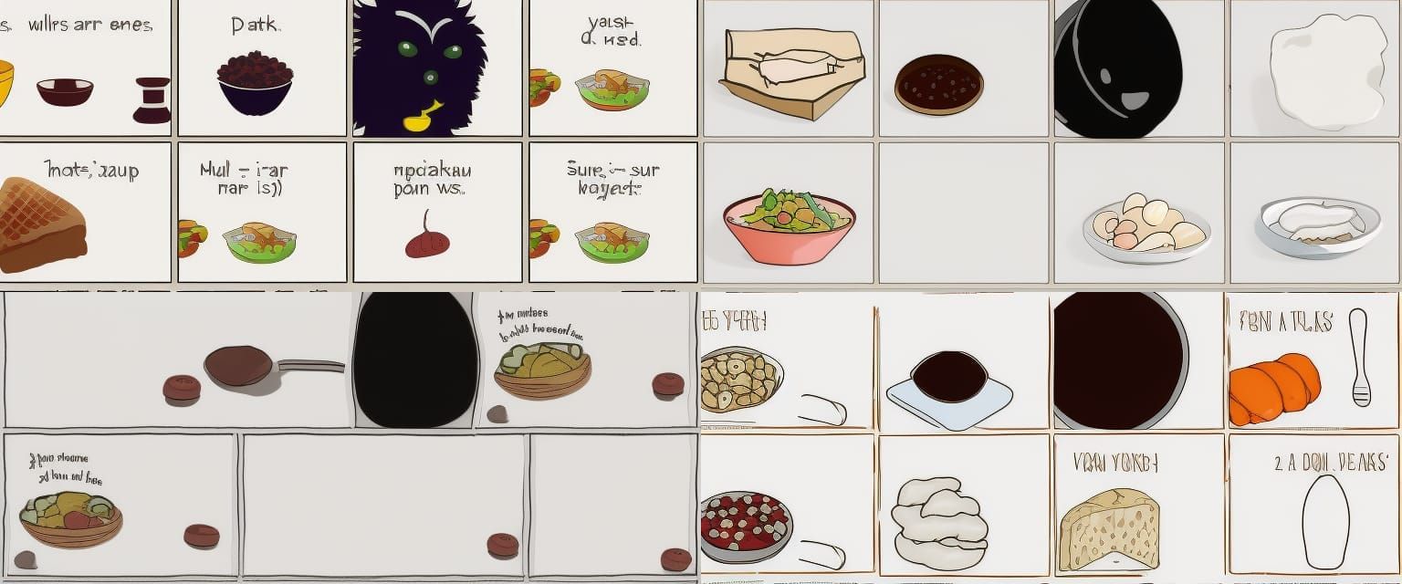 AI Interpretation of a Random Food Dish