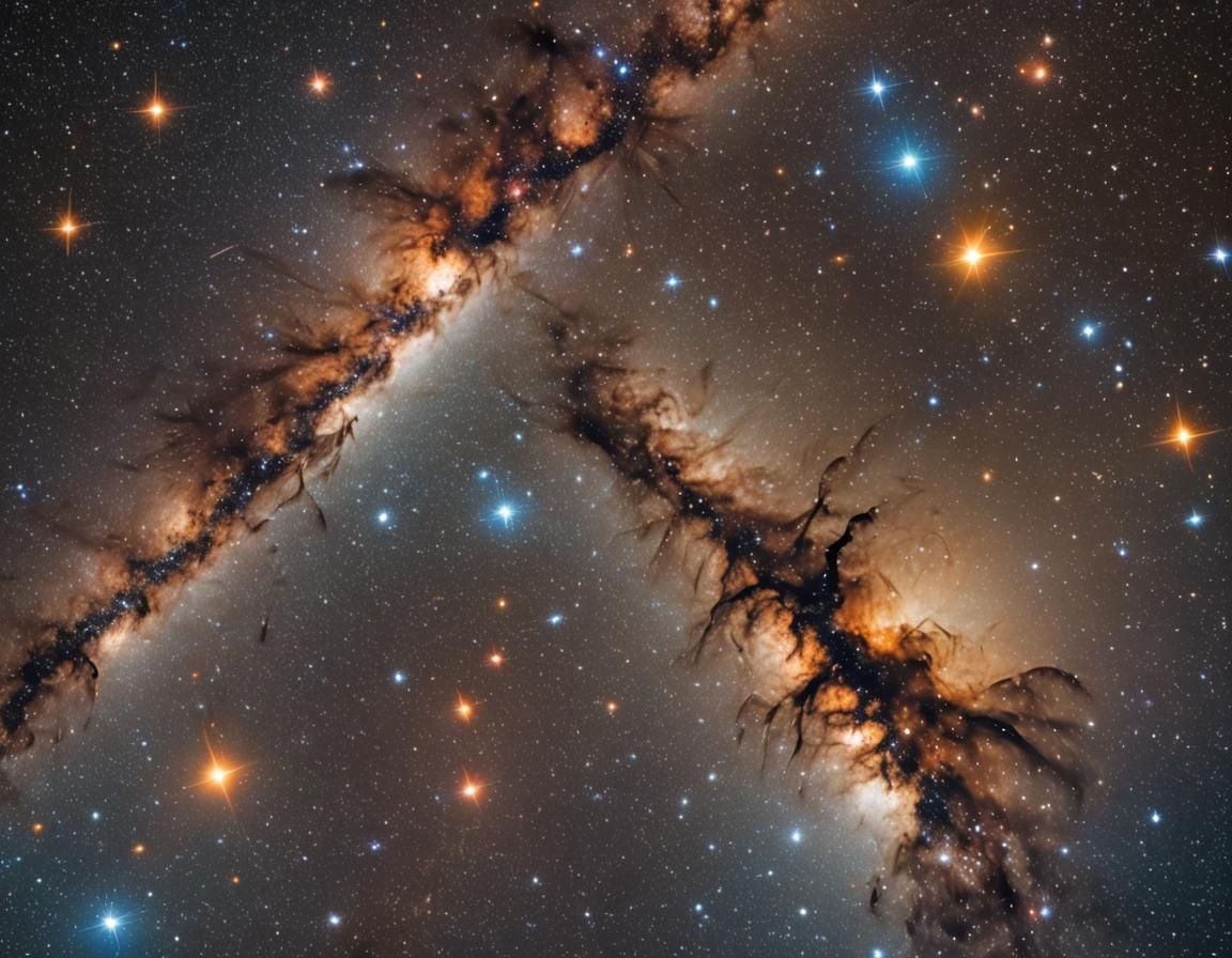 Cosmic Serenade: Meteor Showers and Star Clusters