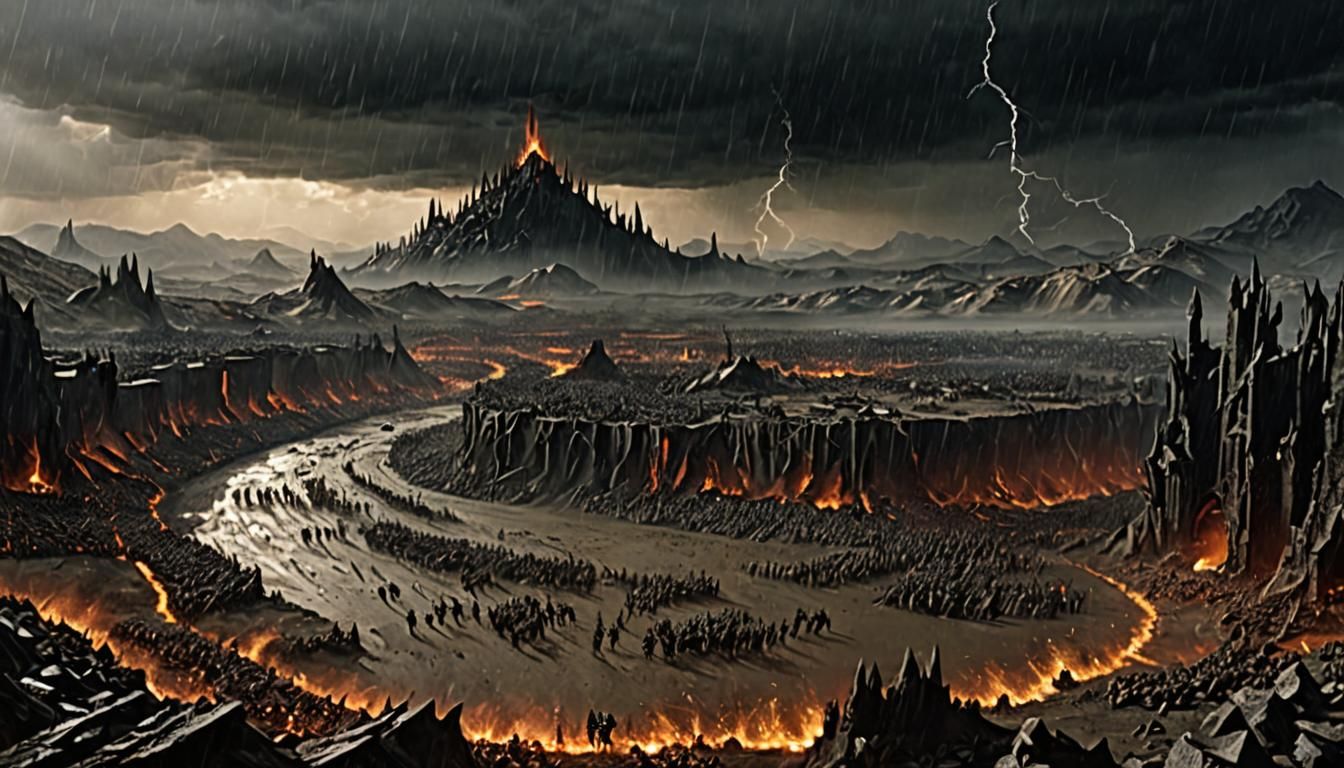 Another Rainy Day at the Eye of Mordor, Meat is back on the Menu boys