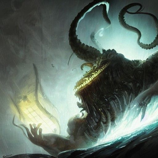 Zeus vs Cthulhu: An Epic Sinister Showdown