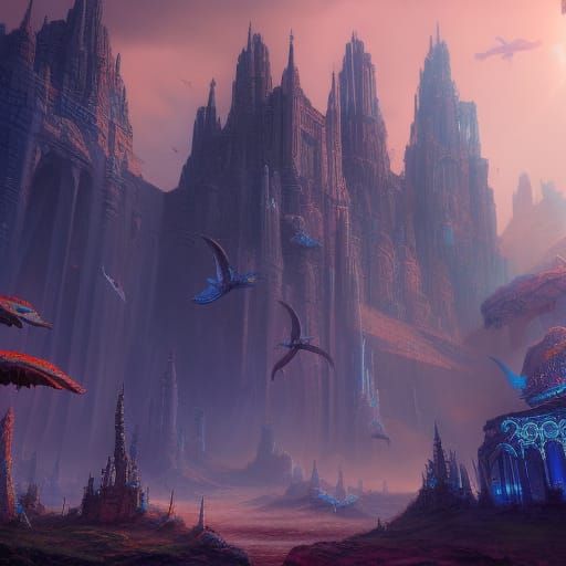 Blue Oyster Cult Fantasy Concept Art