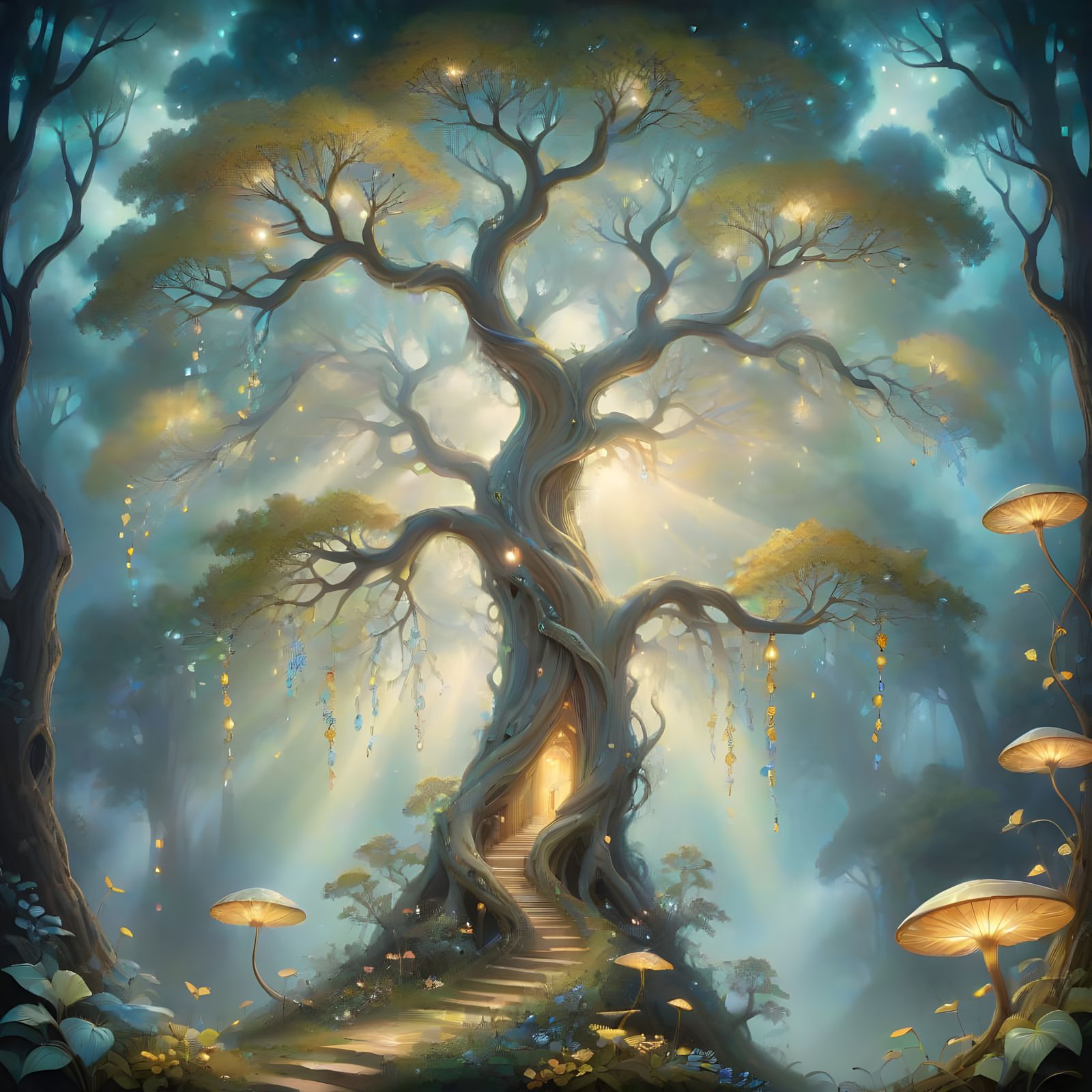 Surreal Treehouse to Ethereal Realms