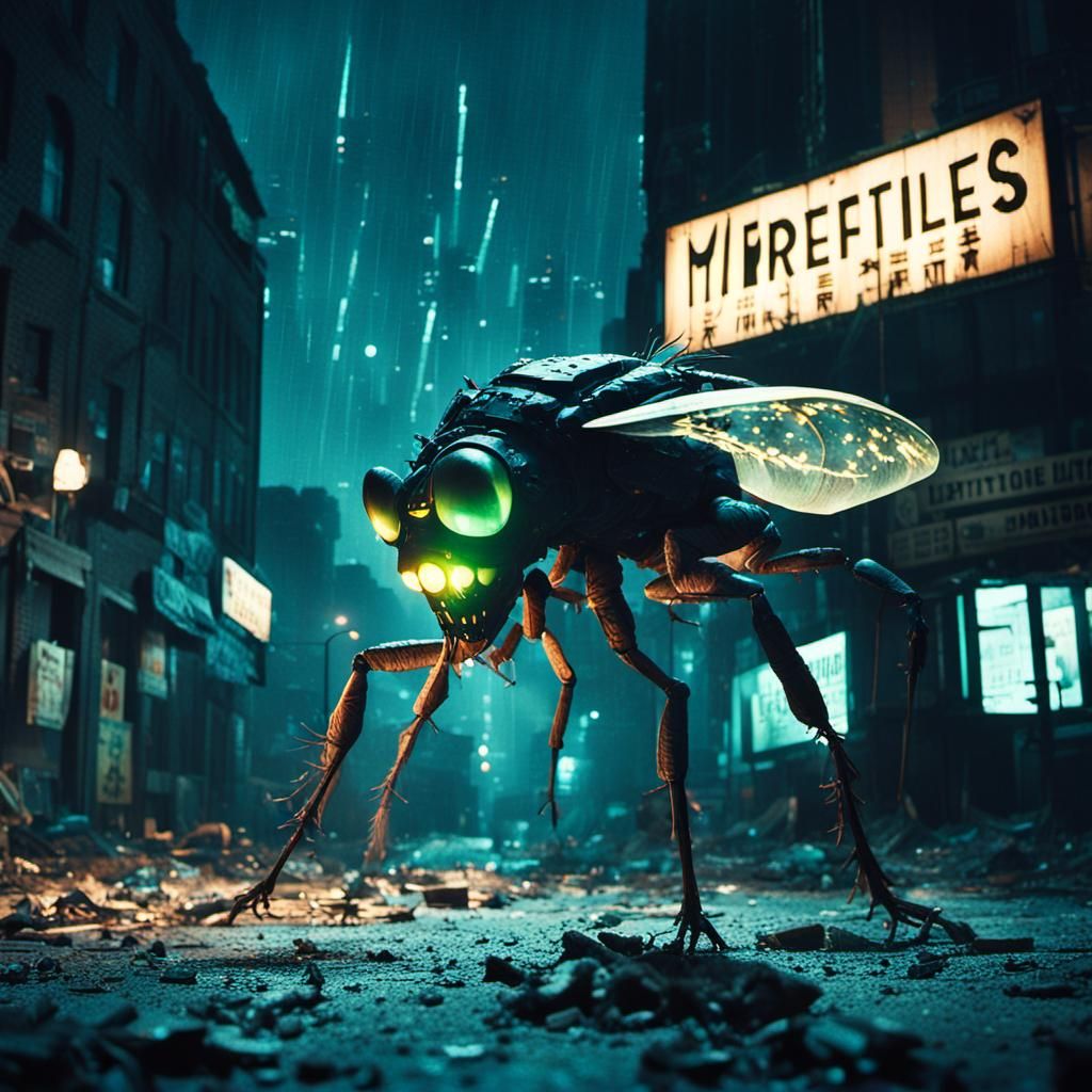 Atomic Fireflies Bring Destruction to City, Horror Street Vi...