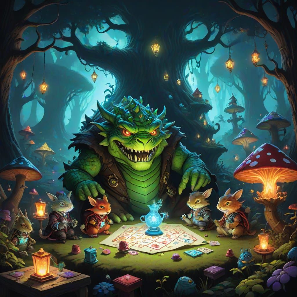 Wonderland Glowing Gygax