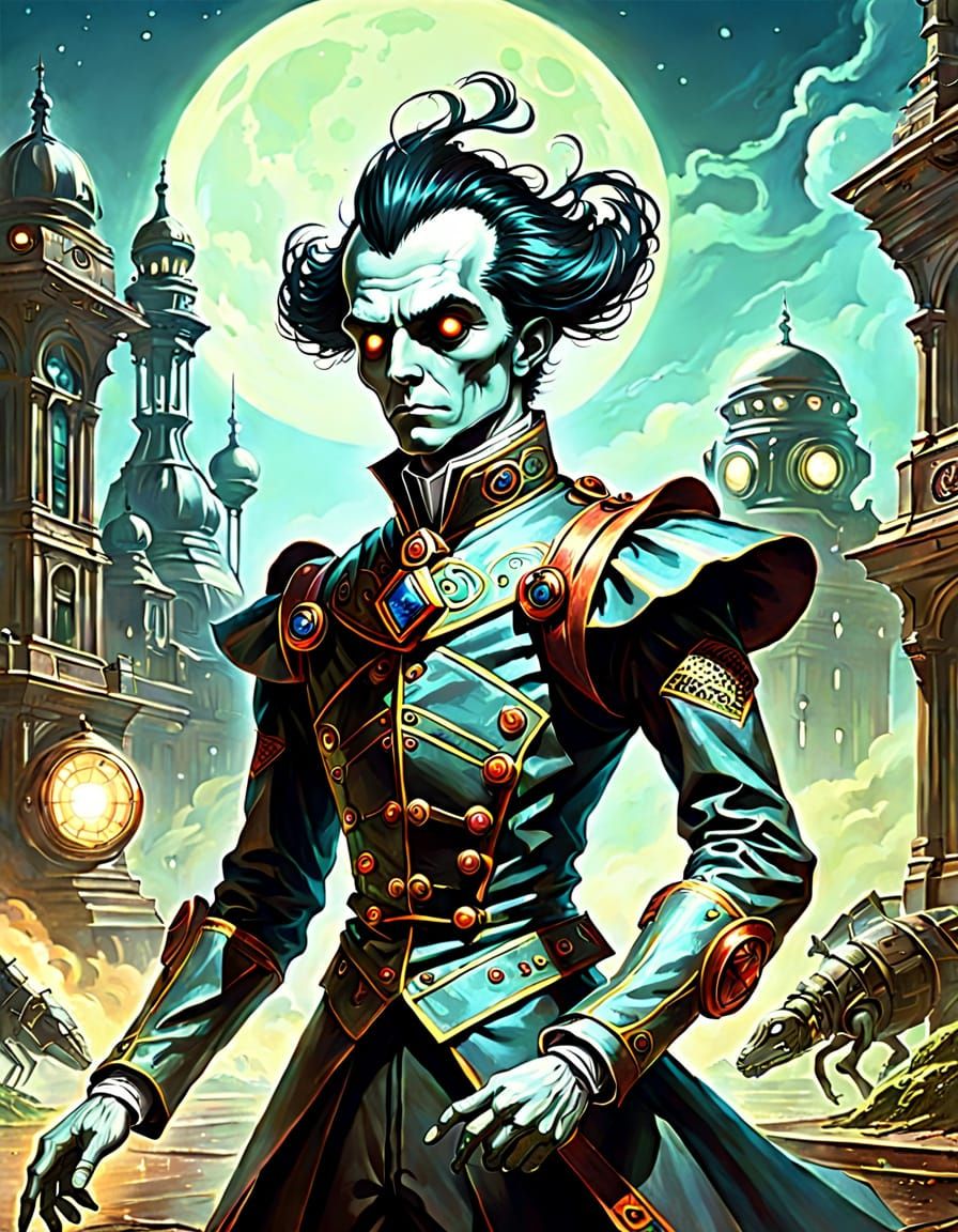 Retroweird ghoul surreal history Victorian