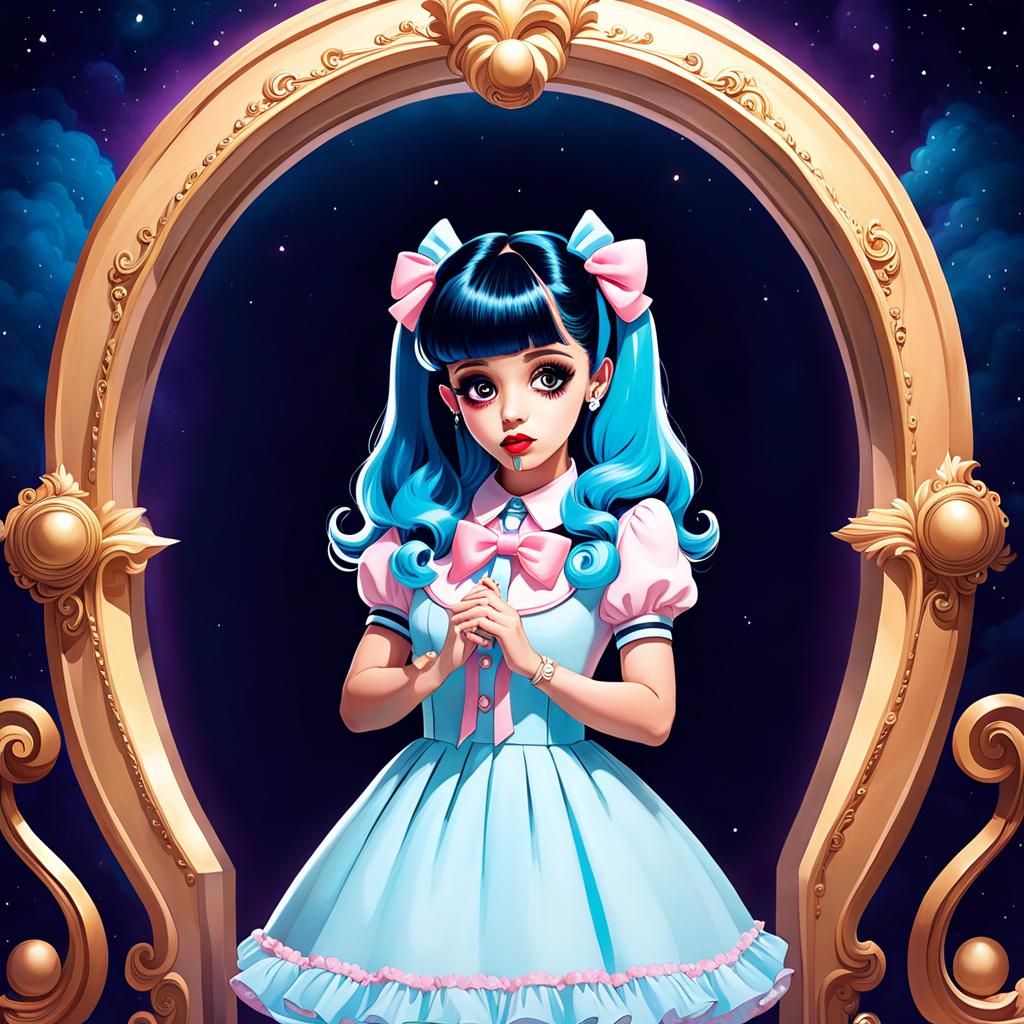 Surreal Portal Scene Inspired by Melanie Martinez