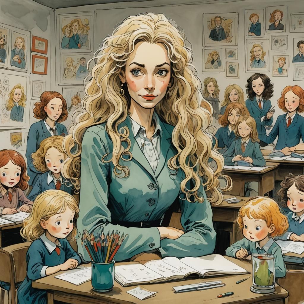 The school teacher