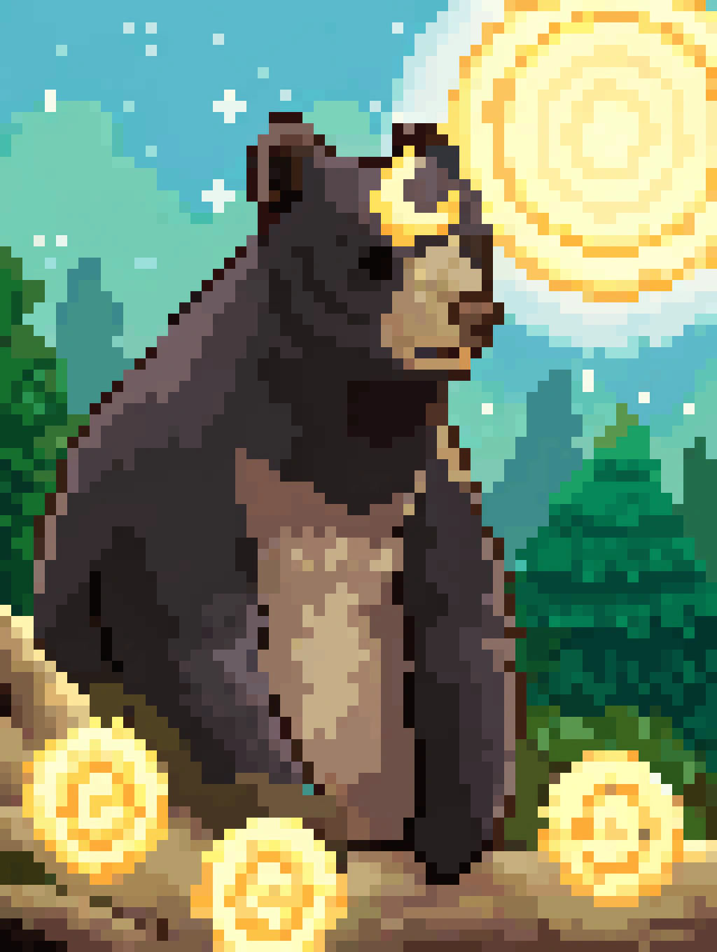 Ursaluna Pokémon Digital Art