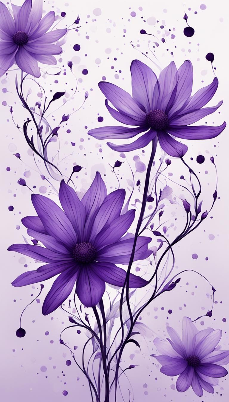 Magical Floral Ethereal Abstract Surreal Art