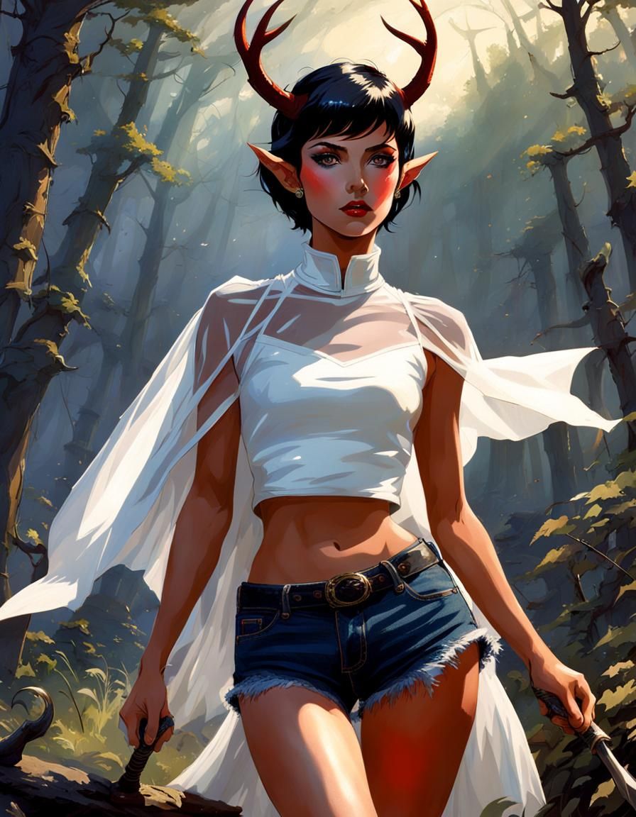 Backdoor Enjoying an Afternoon Stroll