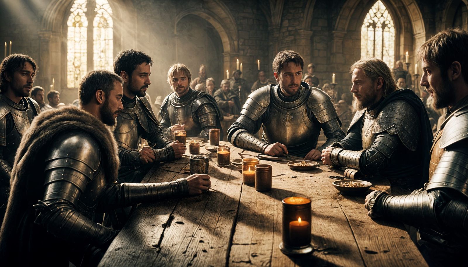 King Arthur And His Men