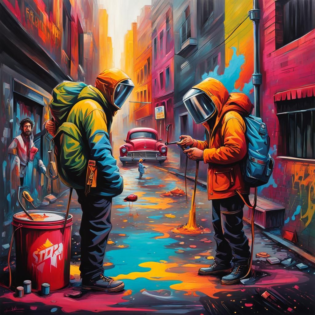 Temptation and Rescue: Graffiti Art in Modern Era