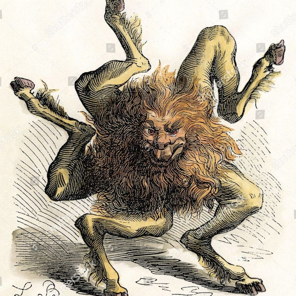 Demon King Buer in Eerie, Hyperrealistic Atmosphere