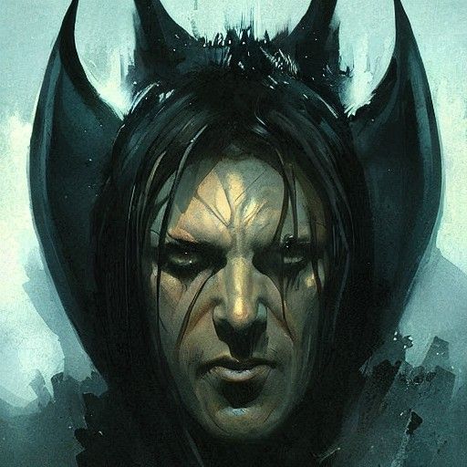 Sinister Depiction of Satan by Greg Rutkowski