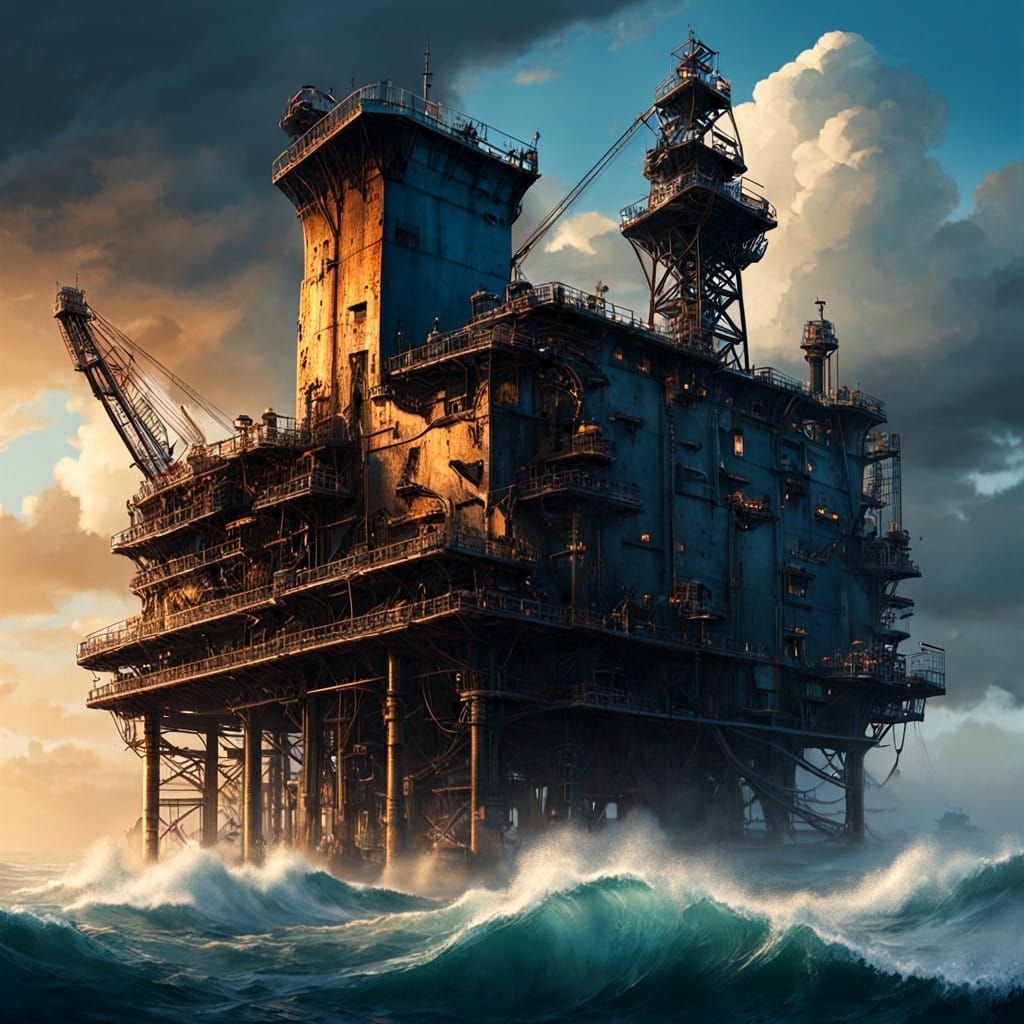 getting oil the steampunk way