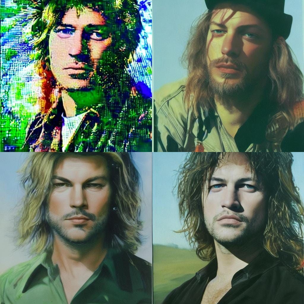 Portrait of a Young Man with a Tear