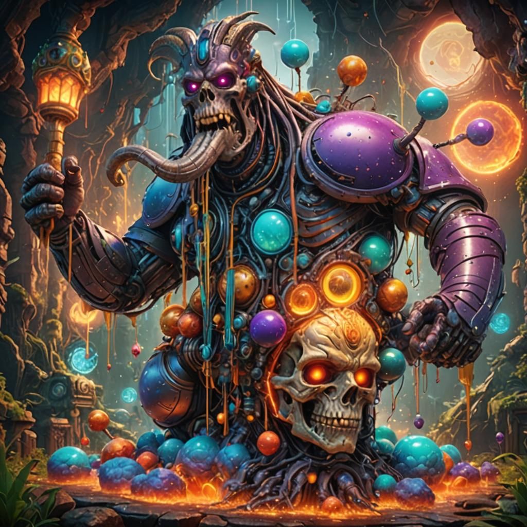 Spectacular Synthesized Flatulence in Detailed Matte Paintin...