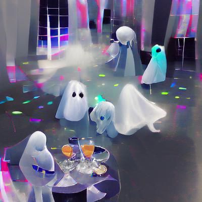 Ethereal Gathering: A Ghost Party