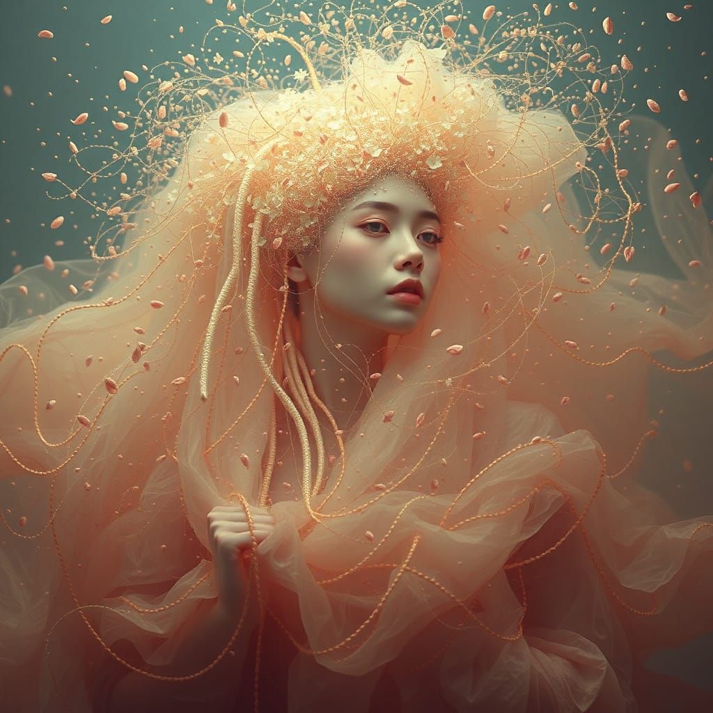 Surreal Mindscape Illustration in Contemporary Style