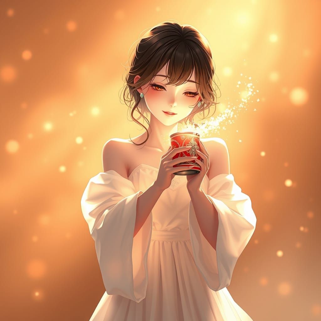 A Tender Moment of Love Unfolds in 3D Anime