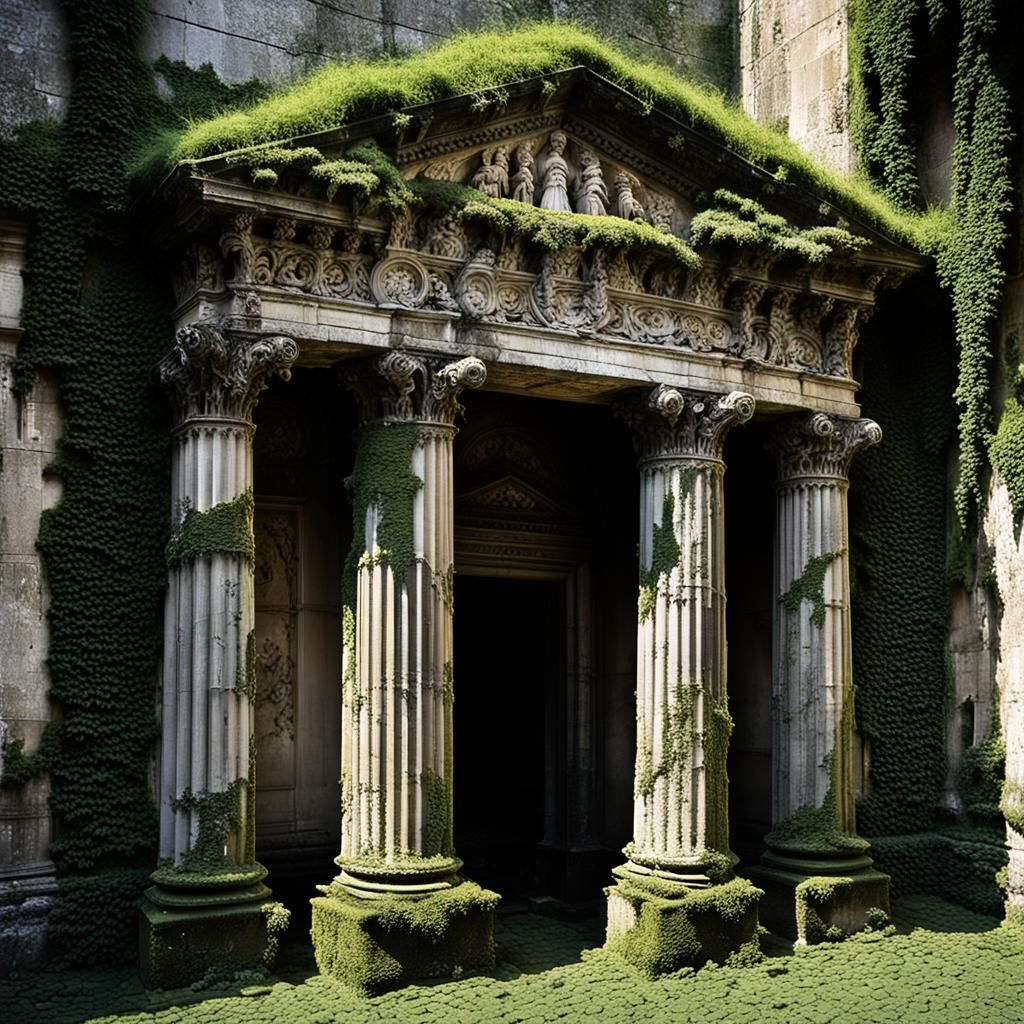 Ancient Roman building