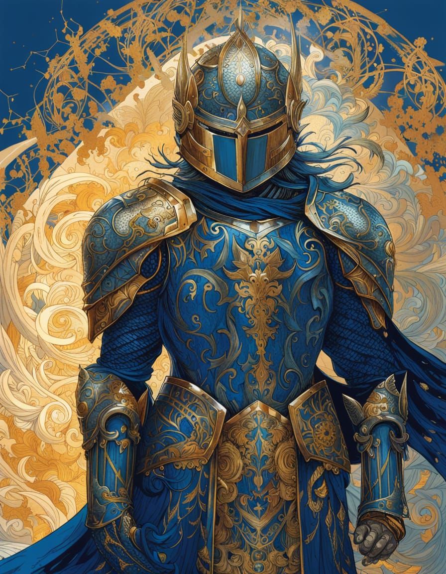 Urvyx. The Royal Blue Knight