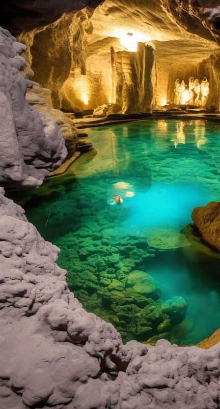 Mystical Ballroom Grotto in Seaside Cave