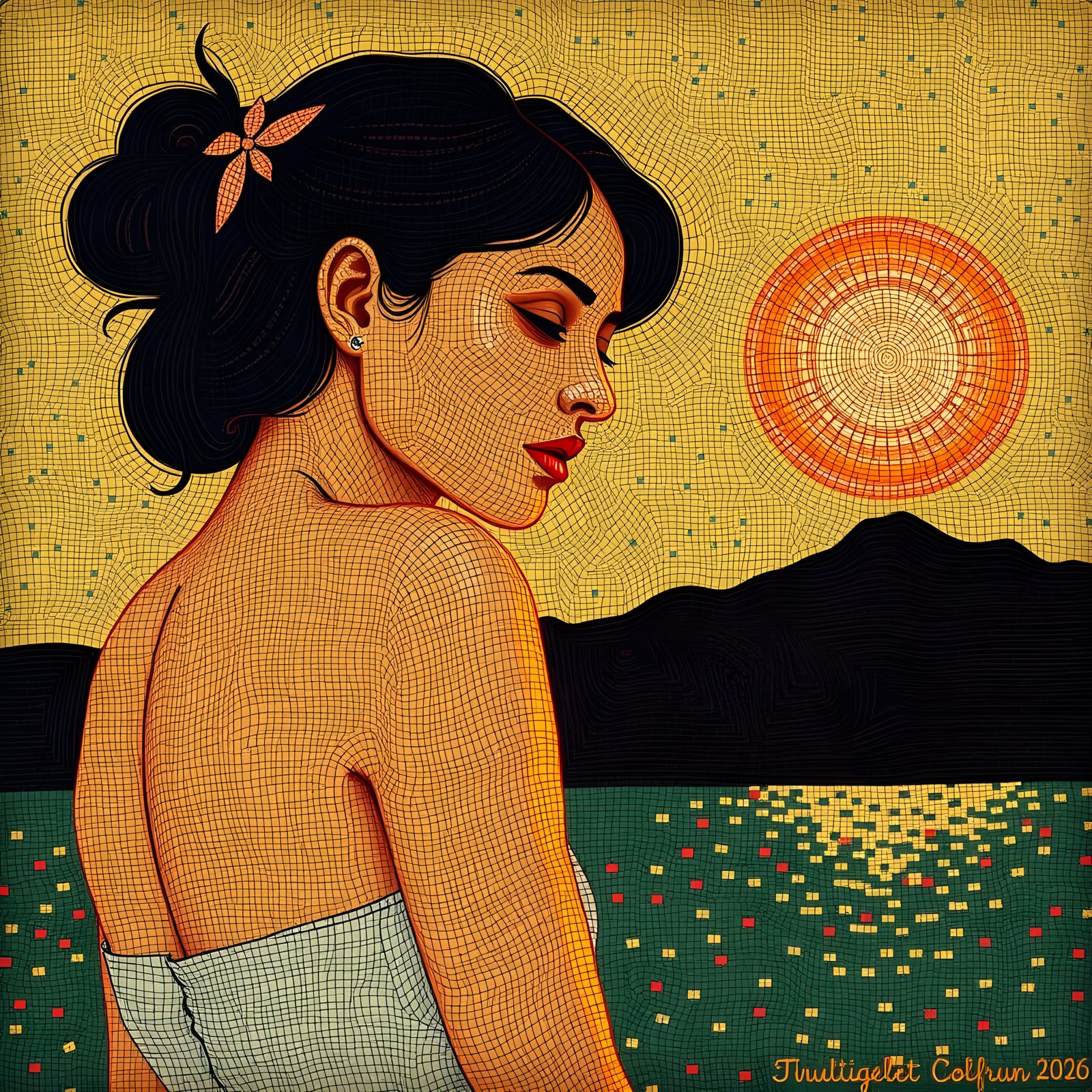 Seurat Unleashed Woman