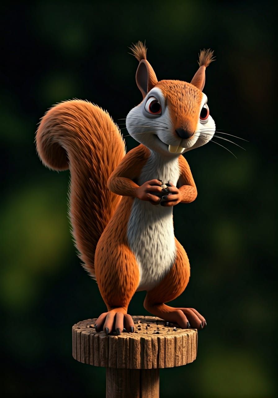 Squirrel Spy: Aardman-Style Bird Feeder Heist