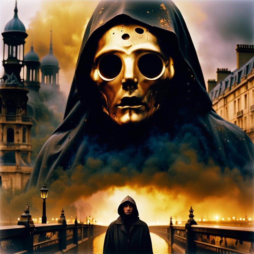 Vidocq Flees on Seine Quays in Dieselpunk Style