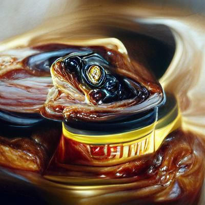 Marmite Jar: Oil Painting by James Gurney Style