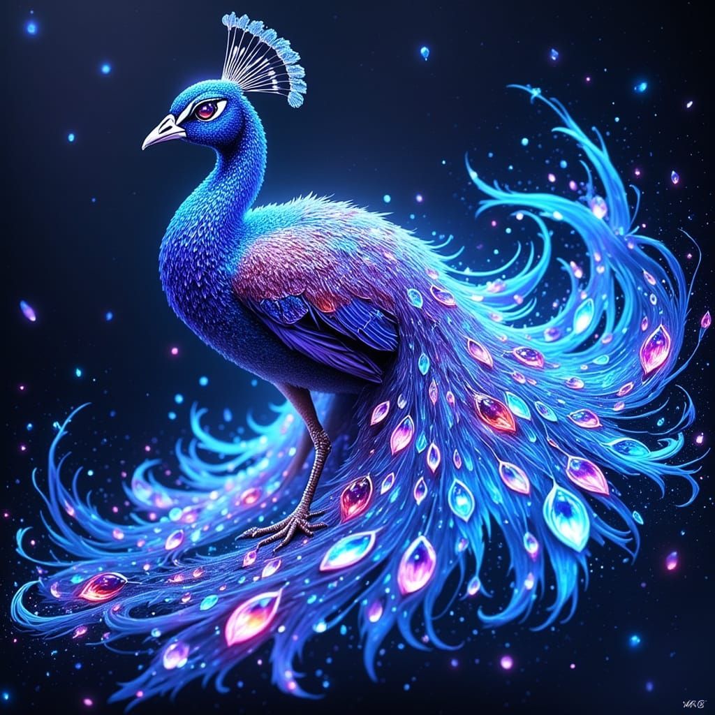 Peacock tears