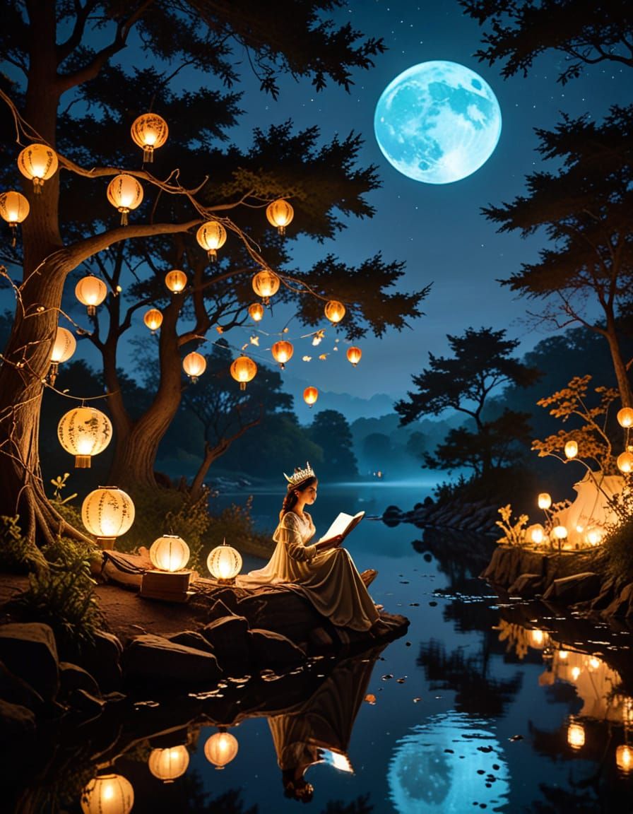 Royal Crowns and Magical Lanterns