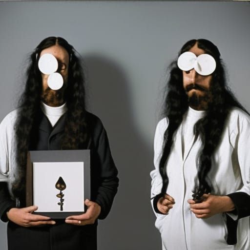 19th Century Scientists in Surrealist Portrait