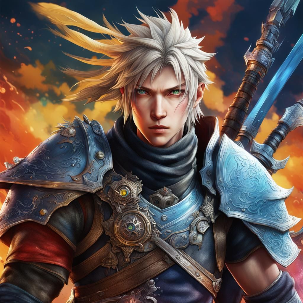Hyperrealistic Video Game Characters Concept Art