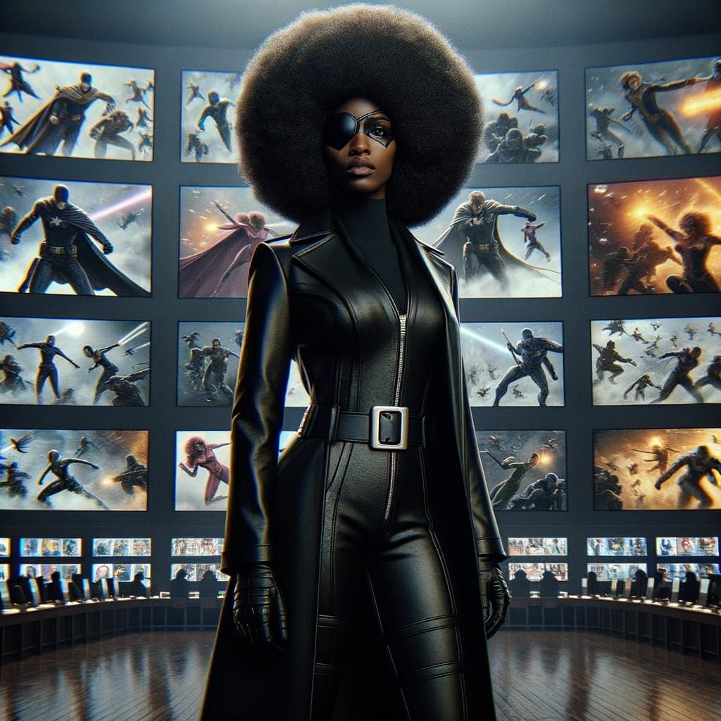 Afro-Haired Heroine Stands Tall Amidst Global Superhero Batt...