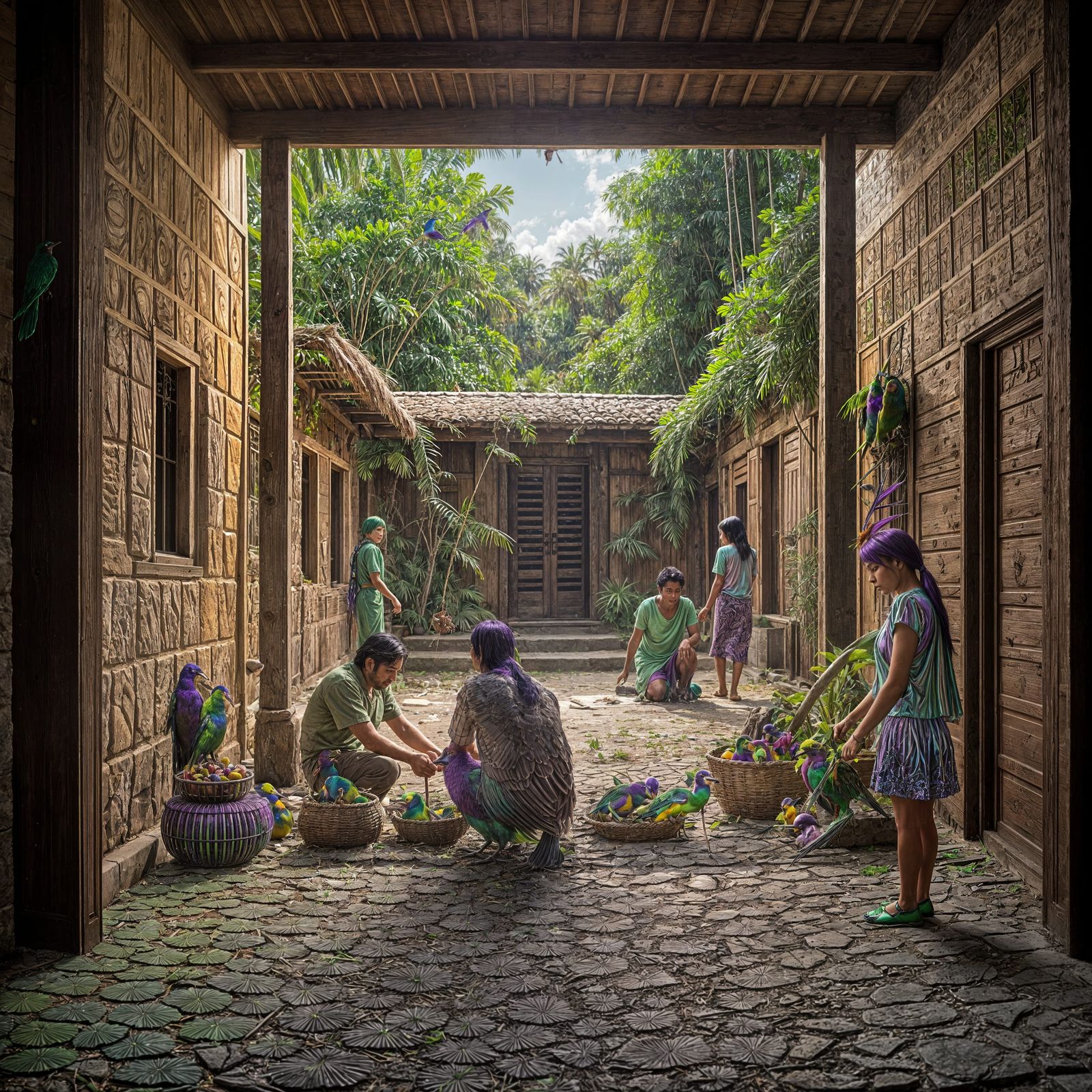 Indigenous Life at Tajin, Papantla, Veracruz