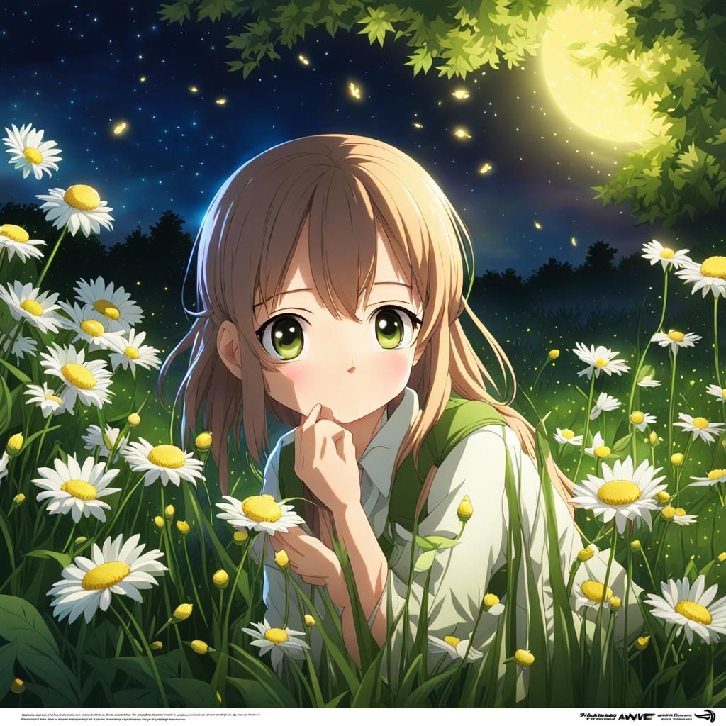 Firefly Hiding in Meadow, Anime Key Visual