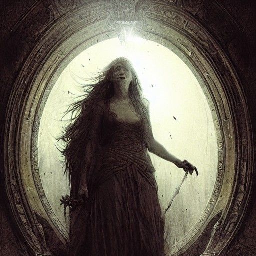 Gothic Horror Image of Vengeance