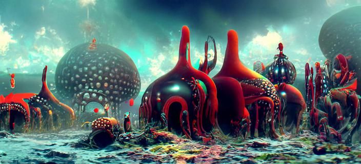 Octopus Podcast Studio in Ocean Depths