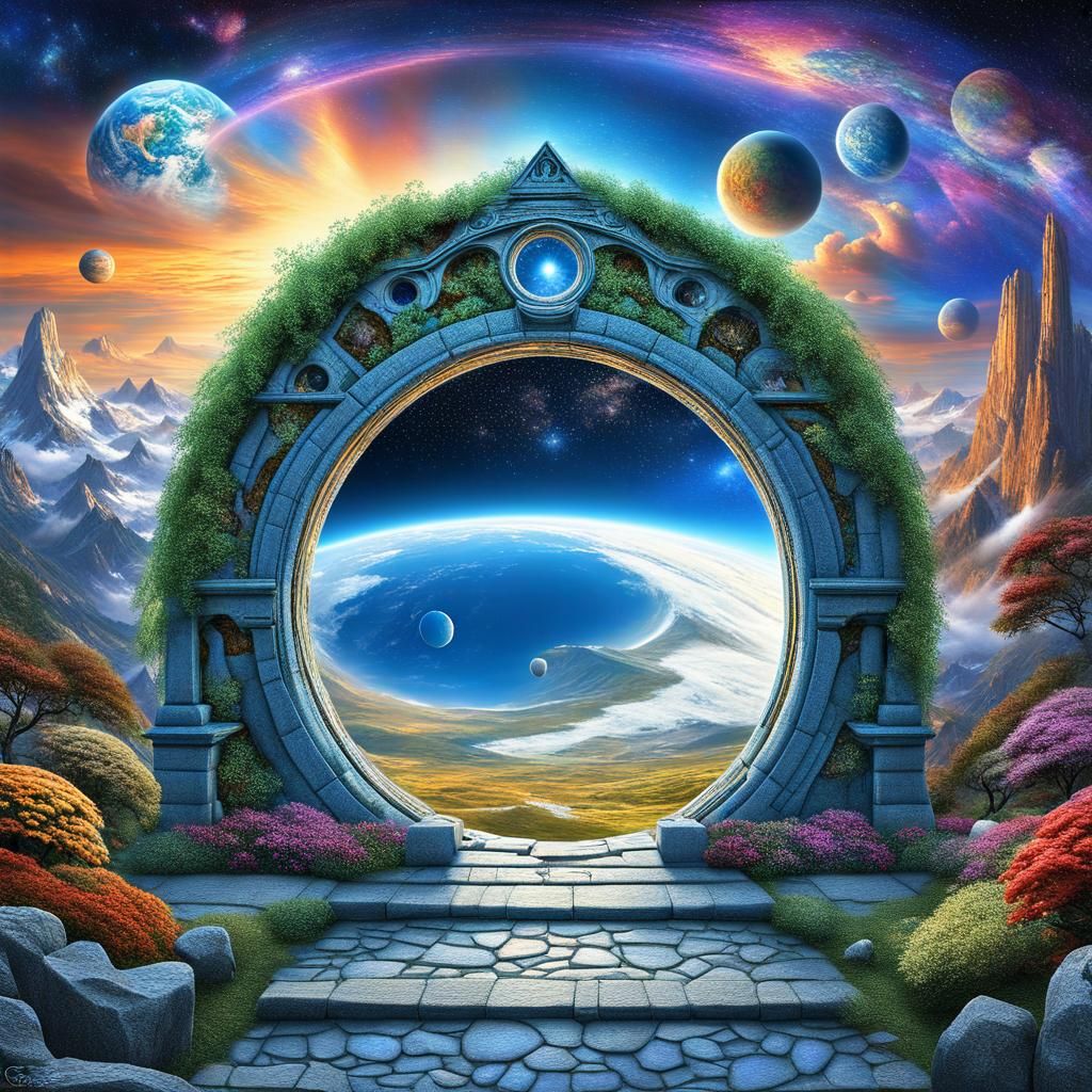 Epic Space-Time Portal Reveals Reincarnation Cycles