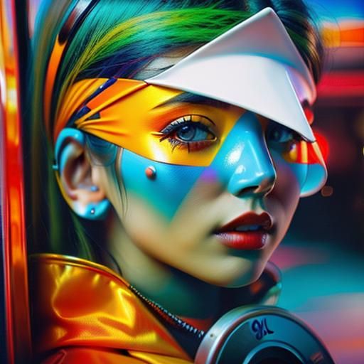 Beautiful and Strange 3D Rendered Creation