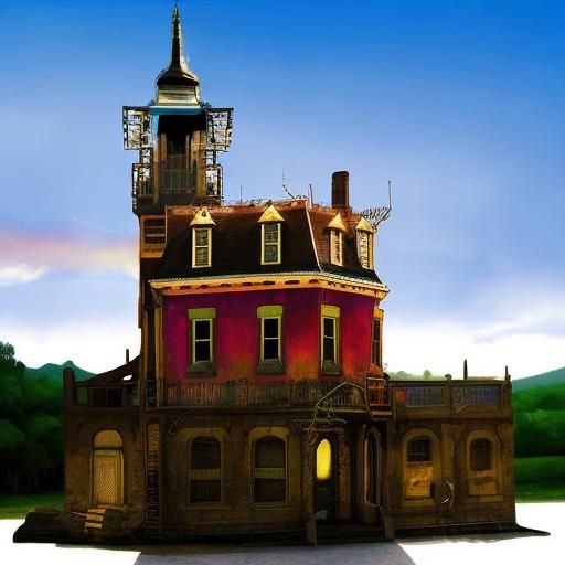 Abstract Psychedelic AI Art