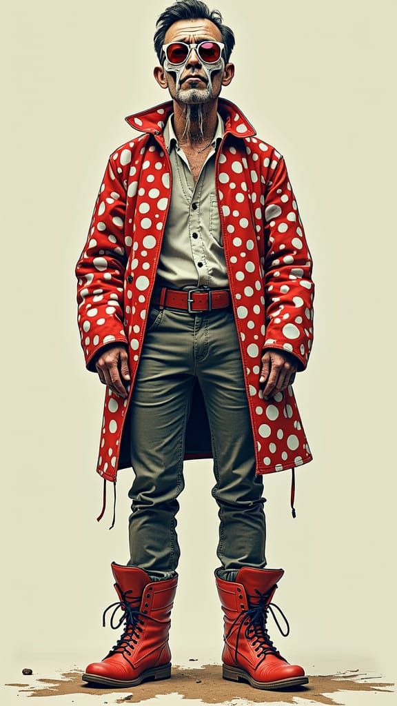 Avant-Garde Maximalist Fashion Inspired by Pop Art