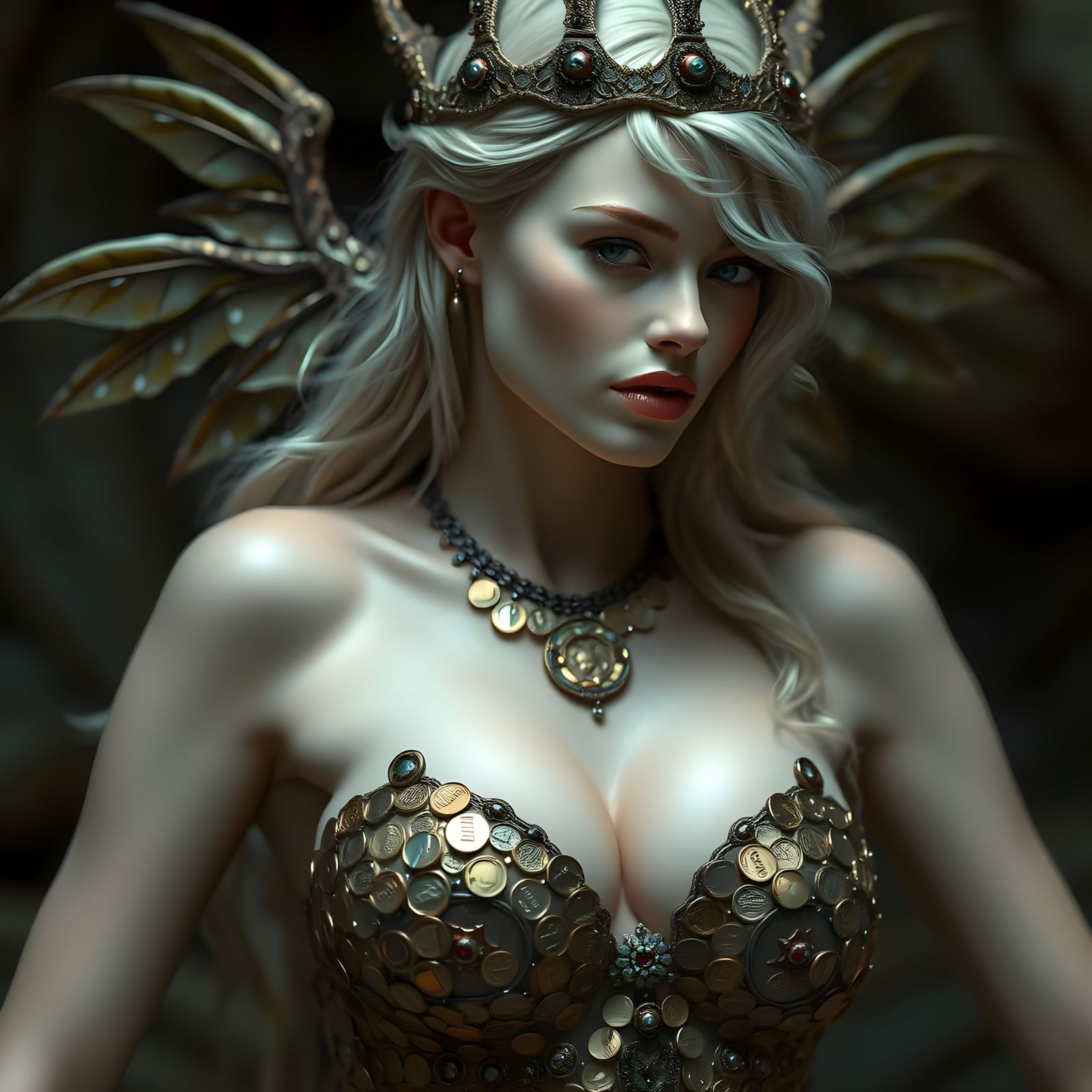 Coin Goddess in Microkini