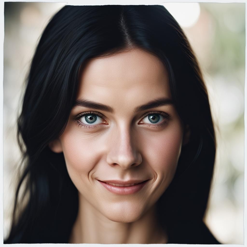 Smiling Woman Portrait in Medieval Inn, Professional Photo