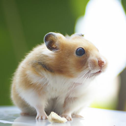 Adorable Hamster Portrait