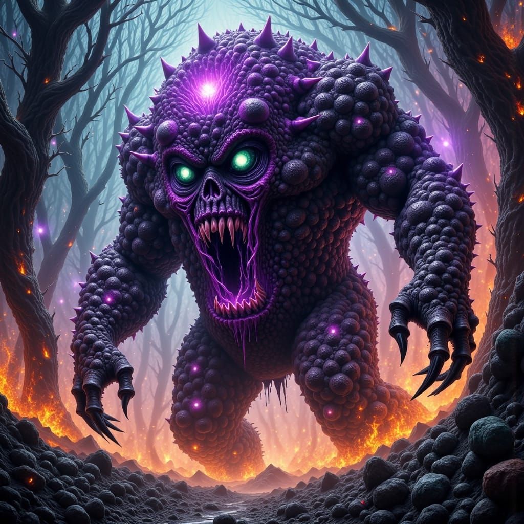 Twisted Fungal Horror Emerge from Underworld Depths